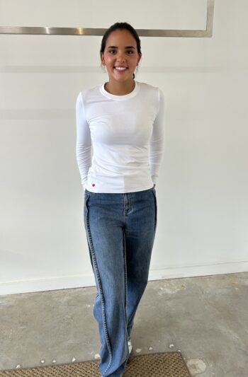 Be-Tees Red Heart Long Sleeve